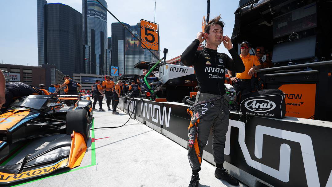 Pato O'Ward, Arrow McLaren at Detroit